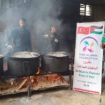 A Plate of Survival: Hot Meals Reach Al-Sabireen Camp in Gaza
